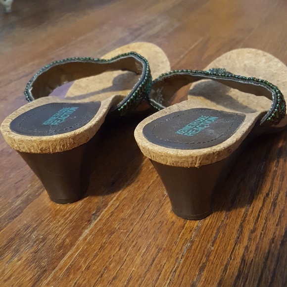 Kenneth Cole Reaction Beaded Sandals - Picture 2 of 5